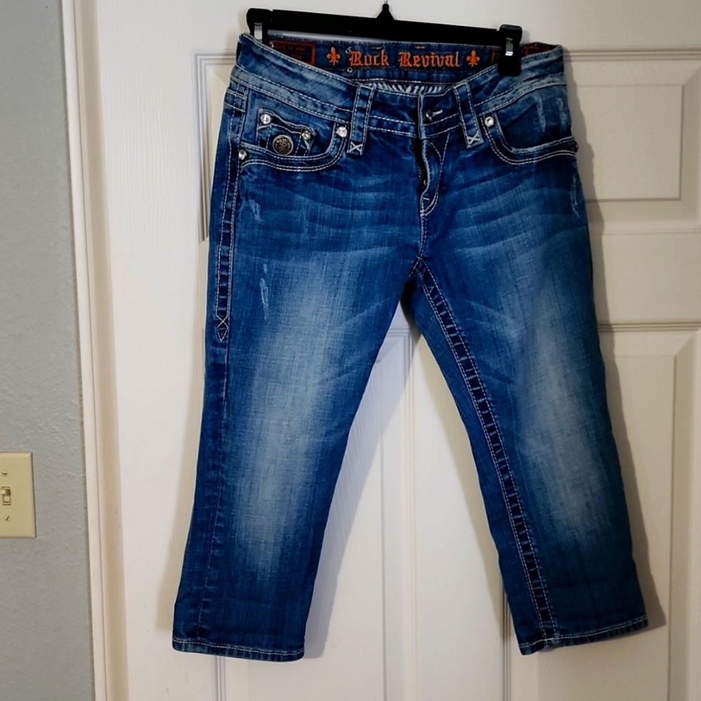 Rock Revival Capris